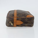 LOUIS VUITTON Monogram Compiegne 28 Clutch Bag M51845 LV Auth th6336-4