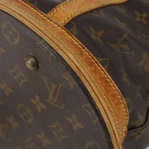 LOUIS VUITTON Monogram Bucket GM Shoulder Bag M42236 LV Auth th6339