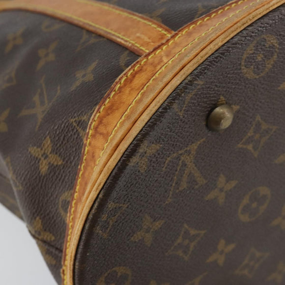 LOUIS VUITTON Monogram Bucket GM Shoulder Bag M42236 LV Auth th6339