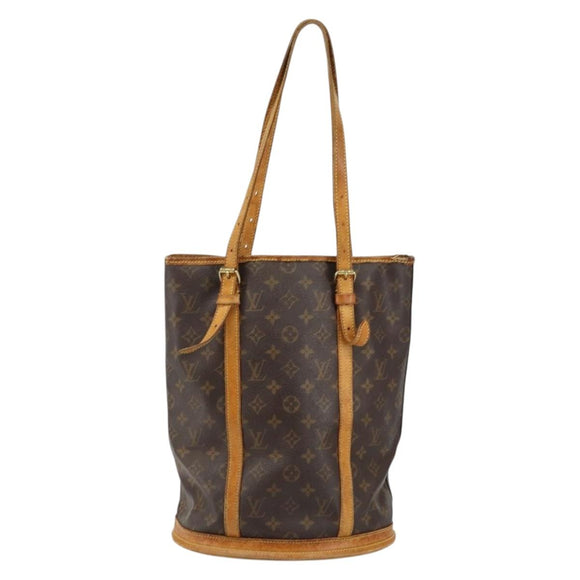 LOUIS VUITTON Monogram Bucket GM Shoulder Bag M42236 LV Auth th6339