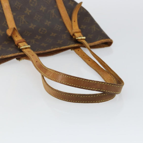 LOUIS VUITTON Monogram Bucket GM Shoulder Bag M42236 LV Auth th6339