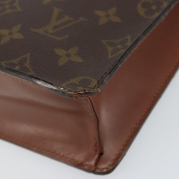 LOUIS VUITTON Monogram Pochette Homme Clutch Bag M51795 LV Auth th6341