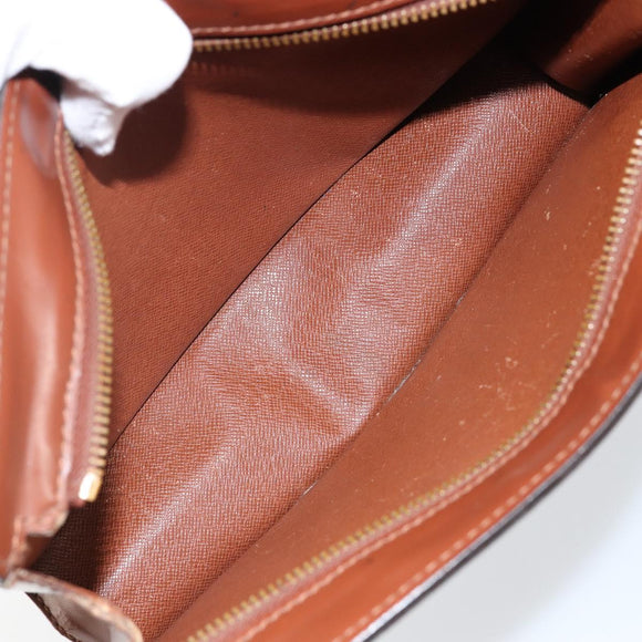 LOUIS VUITTON Monogram Pochette Homme Clutch Bag M51795 LV Auth th6341