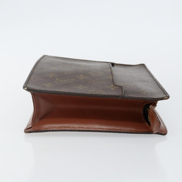 LOUIS VUITTON Monogram Pochette Homme Clutch Bag M51795 LV Auth th6341
