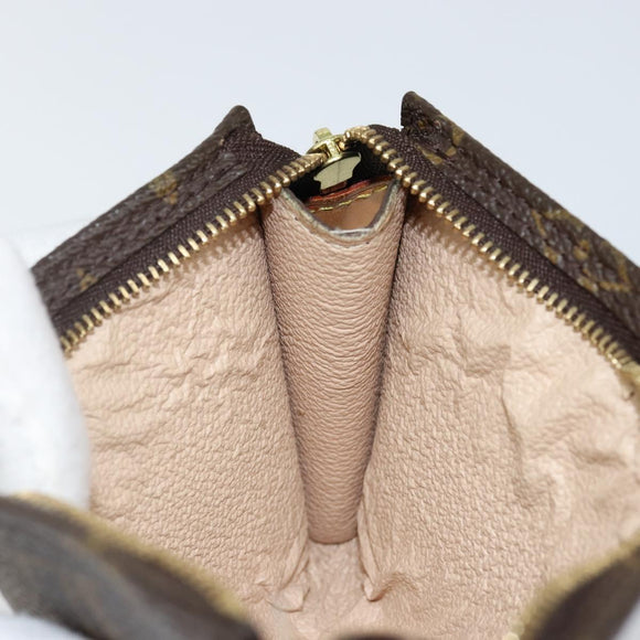 LOUIS VUITTON Monogram Bucket PM Accessory Pouch LV Auth th6342
