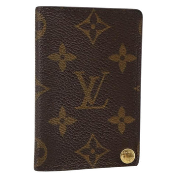 LOUIS VUITTON Monogram Porto Cartes Crdit Pression Card Case M60937 Auth th6343