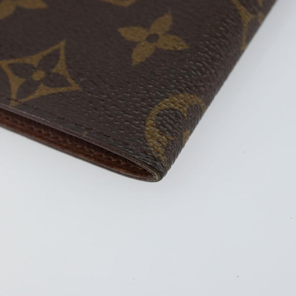 LOUIS VUITTON Monogram Porto Cartes Crdit Pression Card Case M60937 Auth th6343