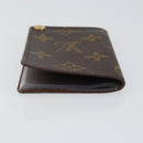 LOUIS VUITTON Monogram Porto Cartes Crdit Pression Card Case M60937 Auth th6343-5
