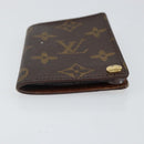 LOUIS VUITTON Monogram Porto Cartes Crdit Pression Card Case M60937 Auth th6343-6