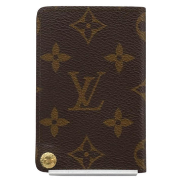 LOUIS VUITTON Monogram Porto Cartes Crdit Pression Card Case M60937 Auth th6344 - 0