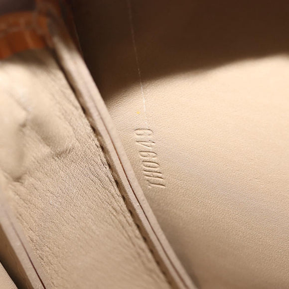 LOUIS VUITTON Monogram Vernis Lexington Pouch Beige M91010 LV Auth th6345