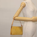 LOUIS VUITTON Monogram Vernis Lexington Pouch Beige M91010 LV Auth th6345-21