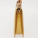 LOUIS VUITTON Monogram Vernis Lexington Pouch Beige M91010 LV Auth th6345-4