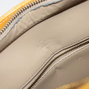 LOUIS VUITTON Monogram Vernis Houston Hand Bag Beige M91004 LV Auth th6347-19