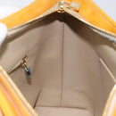 LOUIS VUITTON Monogram Vernis Houston Hand Bag Beige M91004 LV Auth th6347-20