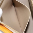 LOUIS VUITTON Monogram Vernis Houston Hand Bag Beige M91004 LV Auth th6347-23