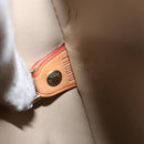 LOUIS VUITTON Monogram Vernis Houston Hand Bag Beige M91004 LV Auth th6347-12