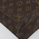LOUIS VUITTON Monogram Sac Plat Hand Bag M51140 LV Auth th6350-17