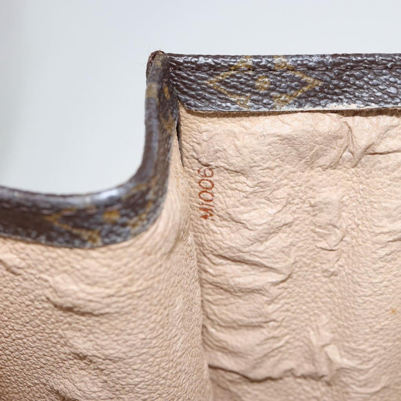 LOUIS VUITTON Monogram Sac Plat Hand Bag M51140 LV Auth th6350