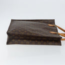 LOUIS VUITTON Monogram Sac Plat Hand Bag M51140 LV Auth th6350-3