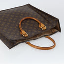 LOUIS VUITTON Monogram Sac Plat Hand Bag M51140 LV Auth th6350-6