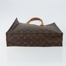 LOUIS VUITTON Monogram Sac Plat Hand Bag M51140 LV Auth th6350-5