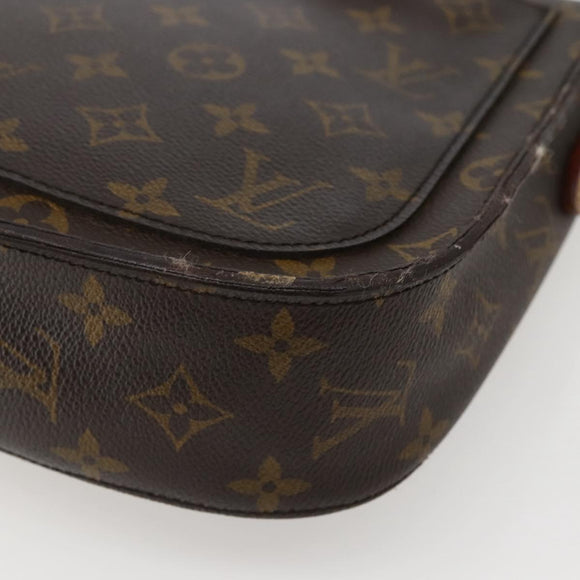 LOUIS VUITTON Monogram Saint Cloud GM Shoulder Bag M51242 LV Auth th6351