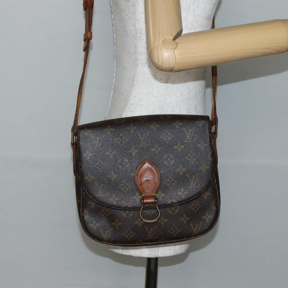 LOUIS VUITTON Monogram Saint Cloud GM Shoulder Bag M51242 LV Auth th6351