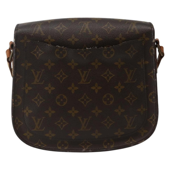 LOUIS VUITTON Monogram Saint Cloud GM Shoulder Bag M51242 LV Auth th6351