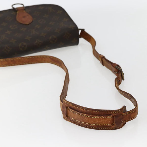 LOUIS VUITTON Monogram Saint Cloud GM Shoulder Bag M51242 LV Auth th6351