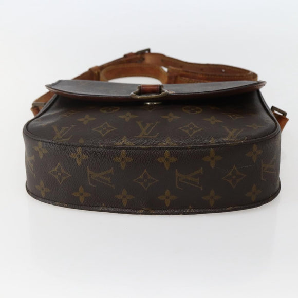 LOUIS VUITTON Monogram Saint Cloud GM Shoulder Bag M51242 LV Auth th6351