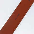 LOUIS VUITTON Epi Ceinture Belt 34.3"" Brown LV Auth th6353-12