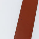 LOUIS VUITTON Epi Ceinture Belt 34.3"" Brown LV Auth th6353-10