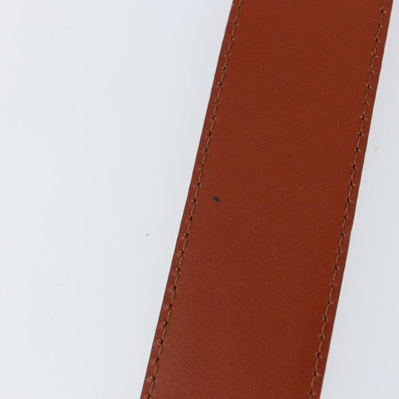 LOUIS VUITTON Epi Ceinture Belt 34.3"" Brown LV Auth th6353