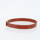LOUIS VUITTON Epi Ceinture Belt 34.3"" Brown LV Auth th6353-3