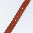 LOUIS VUITTON Epi Ceinture Belt 34.3"" Brown LV Auth th6353-8