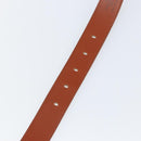 LOUIS VUITTON Epi Ceinture Belt 34.3"" Brown LV Auth th6353-9
