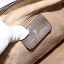 GUCCI GG Supreme Web Sherry Line Hand Bag PVC Beige 58 02 039 Auth th6355-16