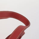 GUCCI Bamboo Backpack Suede Red Gold 003 2058 0030 Auth th6356-15