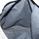 FENDI Pecan Canvas Boston Bag Coated Canvas 2way Black Brown Auth th6359-20