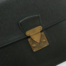 LOUIS VUITTON Taiga Pochette Kourad Clutch Bag Epicea M30194 LV Auth th6361-12
