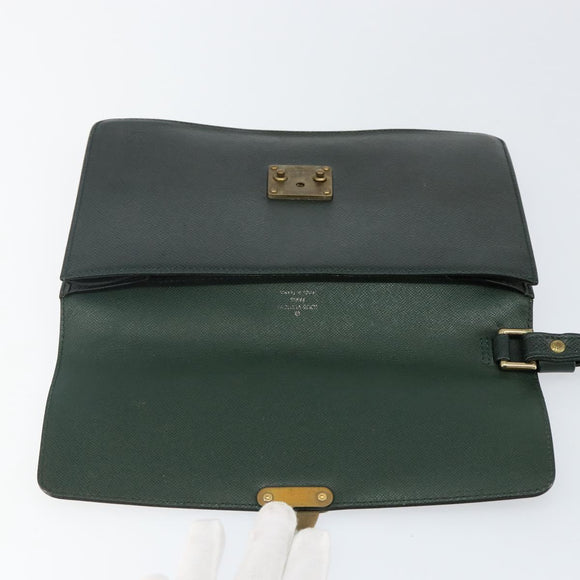 LOUIS VUITTON Taiga Pochette Kourad Clutch Bag Epicea M30194 LV Auth th6361