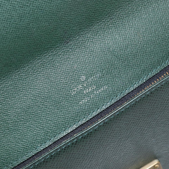 LOUIS VUITTON Taiga Pochette Kourad Clutch Bag Epicea M30194 LV Auth th6361