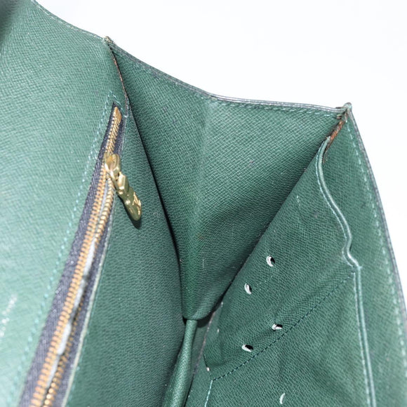 LOUIS VUITTON Taiga Pochette Kourad Clutch Bag Epicea M30194 LV Auth th6361