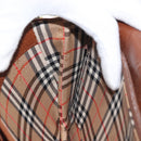 Burberrys Shoulder Bag Leather Brown Gold Auth th6364-18