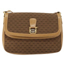 GUCCI Micro GG Canvas Shoulder Bag PVC Beige Gold 30 001 3627 Auth th6366-13