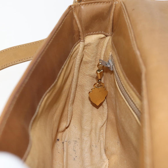 GUCCI Micro GG Canvas Shoulder Bag PVC Beige Gold 30 001 3627 Auth th6366