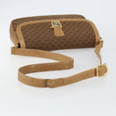 GUCCI Micro GG Canvas Shoulder Bag PVC Beige Gold 30 001 3627 Auth th6366-7