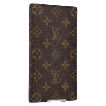 LOUIS VUITTON Monogram Porte Cartes Credit Billfold Wallet M60825 LV Auth th6367