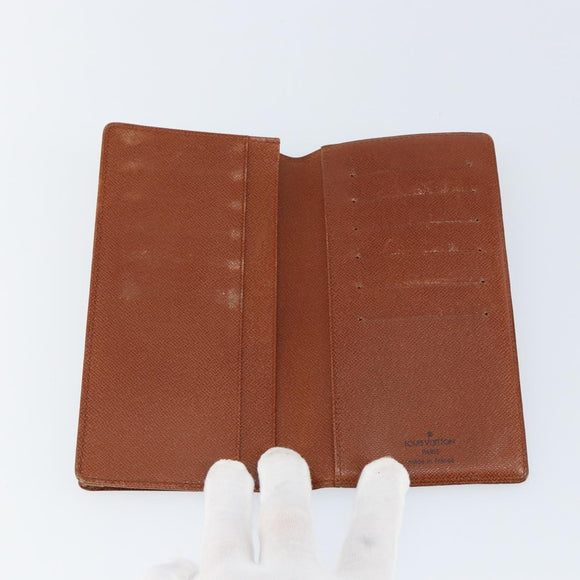 LOUIS VUITTON Monogram Porte Cartes Credit Billfold Wallet M60825 LV Auth th6367